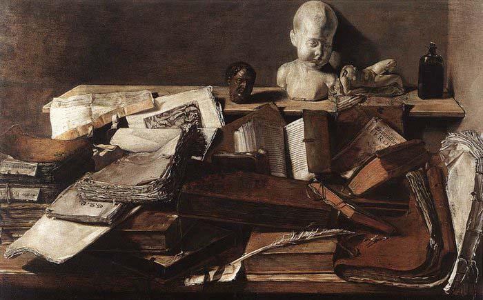 unknow artist Still-Life with Books